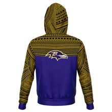 Polynesian Design Pullover Hoodie - Baltimore Ravens-Fashion Hoodie - AOP-Atikapu