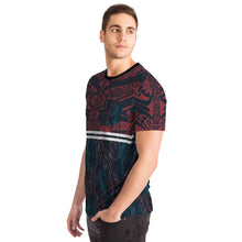 Polynesian Leaves Pocket T-shirts 2-Pocket T-shirt-Atikapu