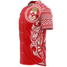 Kolisi Tonga Baseball Jersey - Atele Shirts-Baseball Jersey - AOP-Atikapu