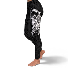Polynesian Design High Waist Leggings - Atikapu 00313-Yoga Leggings - AOP-Atikapu