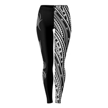 Atikapu Polynesian Design Leggings-Leggings - AOP-Atikapu