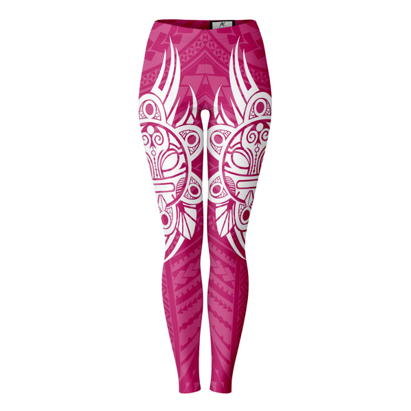 Polynesian Design Leggings Atikapu 00262-Leggings - AOP-Atikapu