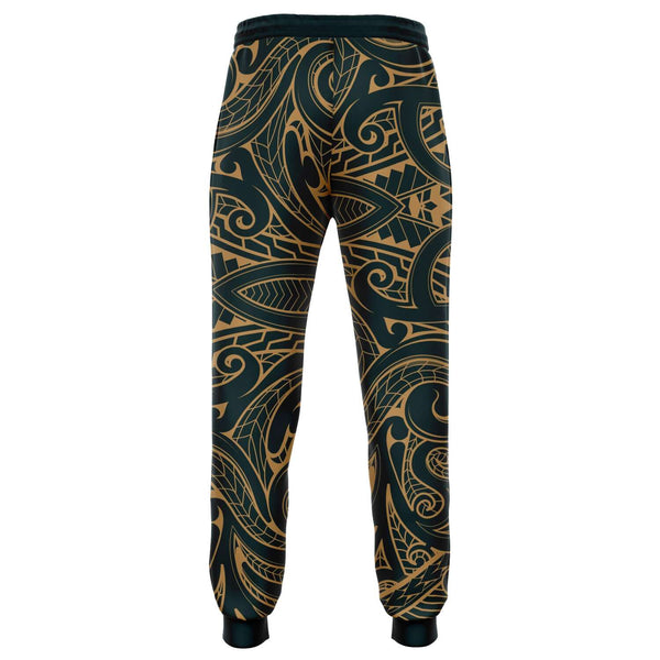 Polynesian Design Joggers - Atikapu 00304-Fashion Jogger - AOP-Atikapu