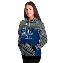Polynesian Design Pullover Hoodie - Indianapolis Colts-Fashion Hoodie - AOP-Atikapu