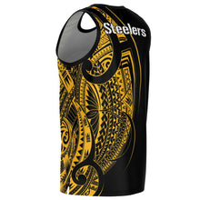 Pittsburgh Steelers Basketball Jersey Black