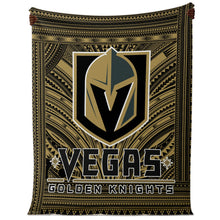 Vegas Golden Knights Microfleece Blankets-Premium Microfleece Blanket - AOP-Atikapu