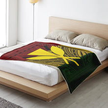 Kanaka Maoli Hawaii Microfleece Blanket-Premium Microfleece Blanket - AOP-Atikapu