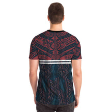 Polynesian Leaves Pocket T-shirts 2-Pocket T-shirt-Atikapu