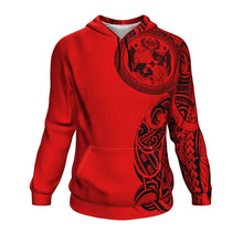 Tonga Hoodie Red Color-Hoodie-Atikapu