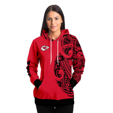 Kansas City Chiefs Hoodies - Polynesian Design Chiefs Hoodies-Fashion Hoodie - AOP-Atikapu