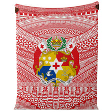 Tongan Design - Sila Tonga Microfleece Blankets-Premium Microfleece Blanket - AOP-Atikapu