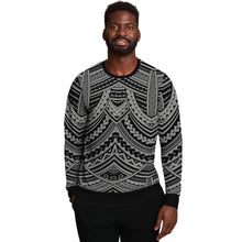 Polynesian Pattern Sweatshirt-Fashion Sweatshirt - AOP-Atikapu