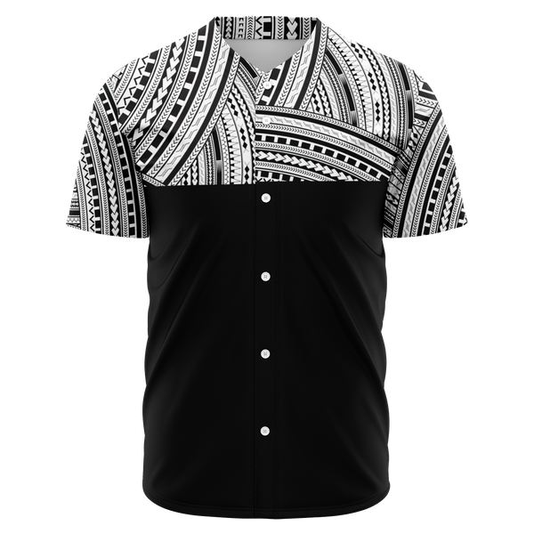 Polynesian Design Baseball Jerseys-Baseball Jersey - AOP-Atikapu