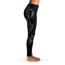 Atikapu Polynesian Design Leggings-Leggings - AOP-Atikapu