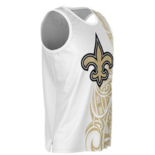 New Orleans Saints Basketball Jersey White