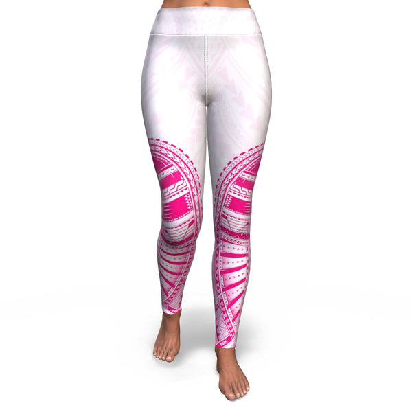 Polynesian Design 00256 High Waist Leggings-Yoga Leggings - AOP-Atikapu