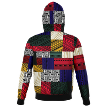 Polynesian Design Retro Patchwork Zip Hoodies - Atikapu 00247-Athletic Zip-Up Hoodie - AOP-Atikapu
