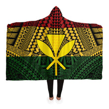 Kanaka Maoli Hawaii Hooded Blanket-Hooded Blanket - AOP-Atikapu
