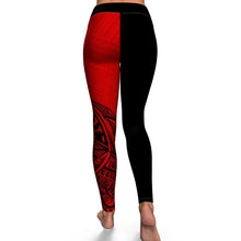 Polynesian Design 00249 High Waist Leggings-Yoga Leggings - AOP-Atikapu