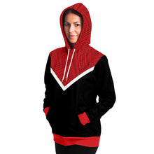 Polynesian Design Hoodies Red/Black - Atikapu 00318-Fashion Hoodie - AOP-Atikapu