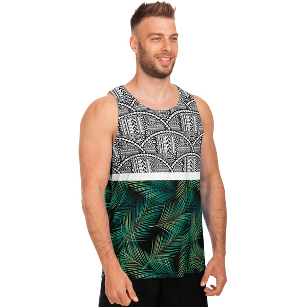 Polynesian Design Unisex Tank Top-Unisex Tank Top - AOP-Atikapu