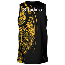 Pittsburgh Steelers Basketball Jersey Black