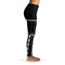 Polynesian Design Leggings Samoan Malu Tattoo-Leggings - AOP-Atikapu