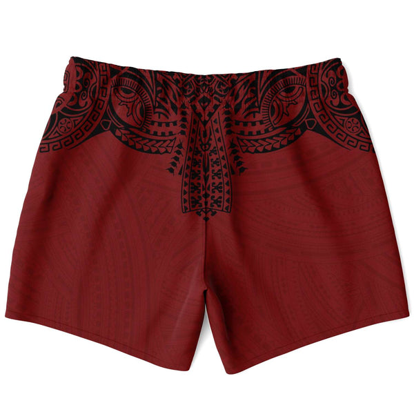 Polynesian Design Swim Trunks - Atikapu 00308-Swim Trunks Men - AOP-Atikapu