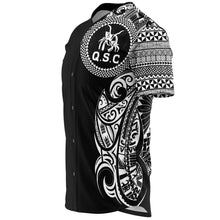 Queen Salote College Baseball Jerseys Black-Baseball Jersey - AOP-Atikapu