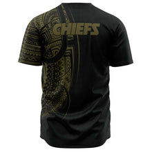 Kansas City Chiefs Shirt - Polynesian Design Chiefs Shirt-Baseball Jersey - AOP-Atikapu
