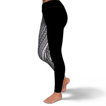 High Waist Leggings Polynesian Design 00112-Yoga Leggings - AOP-Atikapu