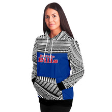 Polynesian Design Pullover Hoodie - Buffalo Bills-Fashion Hoodie - AOP-Atikapu