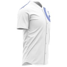 Queen Salote College Baseball Jerseys White-Baseball Jersey - AOP-Atikapu
