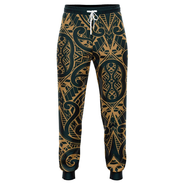 Polynesian Design Joggers - Atikapu 00304-Fashion Jogger - AOP-Atikapu