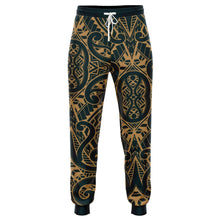 Polynesian Design Joggers - Atikapu 00304-Fashion Jogger - AOP-Atikapu