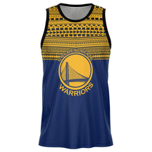 Golden State Warriors Basketball Polynesian Design Jerseys