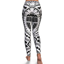 Polynesian Design 00253 High Waist Leggings-Yoga Leggings - AOP-Atikapu