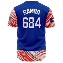 Samoa 684 Baseball Jersey-Baseball Jersey - AOP-Atikapu