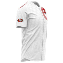 San Francisco 49ers Shirt - Polynesian Design 49ers Shirt White.