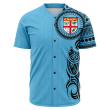 Fiji Design Baseball Jersey - Fiji Shirt Designs-Baseball Jersey - AOP-Atikapu