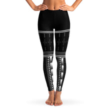Polynesian Design Leggings Samoan Malu Tattoo-Leggings - AOP-Atikapu