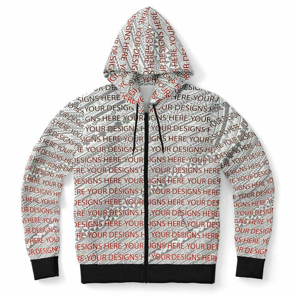 Personalize Zip Hoodies - We can print your Own design or we design it for you