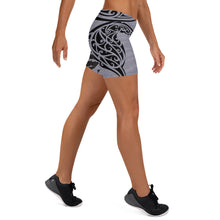 Polynesian Tattoo Design for Women's Gym Regular Shorts-Atikapu