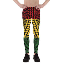 Men's Leggings - Polynesian design reggae color-Atikapu
