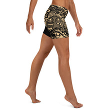 Polynesian Design Women's Regular Gym Shorts-Atikapu