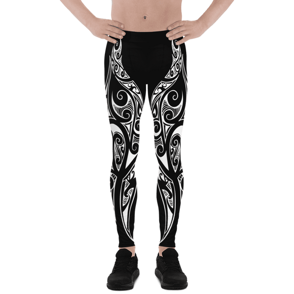 Men's Leggings - Maori design-Atikapu