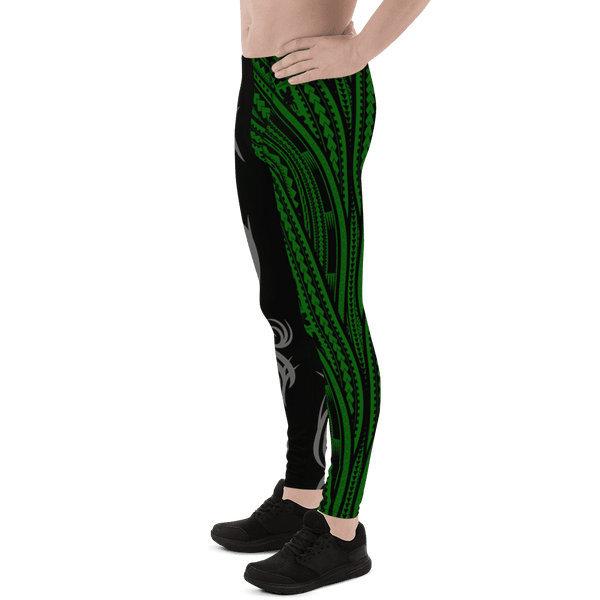 Atikapu 00089 - Men's Leggings Green-Atikapu