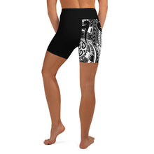 Polynesian Tribal Women's Yoga Shorts 2-Atikapu