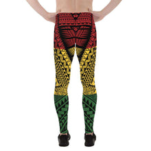 Men's Leggings - Polynesian design reggae color-Atikapu