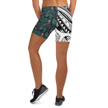 Polynesian Tribal Hibiscus Design Women's Regular Gym Leggings-Atikapu